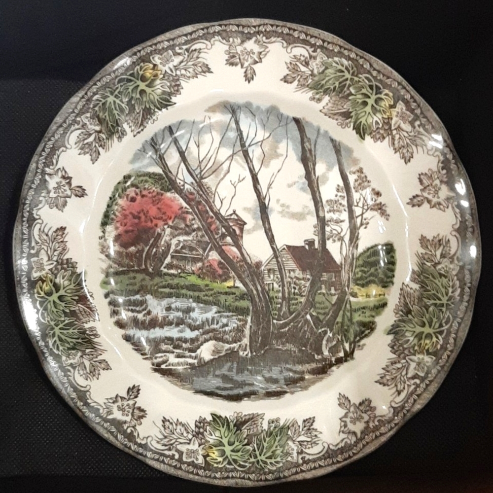 Johnson Brother's Friendly Village Salad Plate